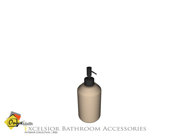 Sims 3 — Excelsior Soap Dispenser by Onyxium — Onyxium@TSR Design Workshop Bathroom Collection | Belong To The 2023 Year