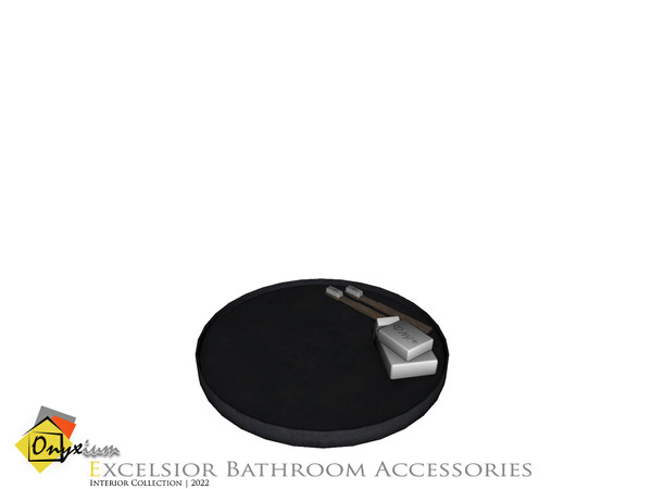 Sims 3 — Excelsior Accessory Tray by Onyxium — Onyxium@TSR Design Workshop Bathroom Collection | Belong To The 2023 Year