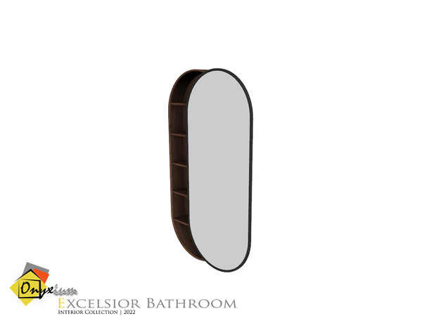 Sims 3 — Excelsior Mirror by Onyxium — Onyxium@TSR Design Workshop Bathroom Collection | Belong To The 2023 Year