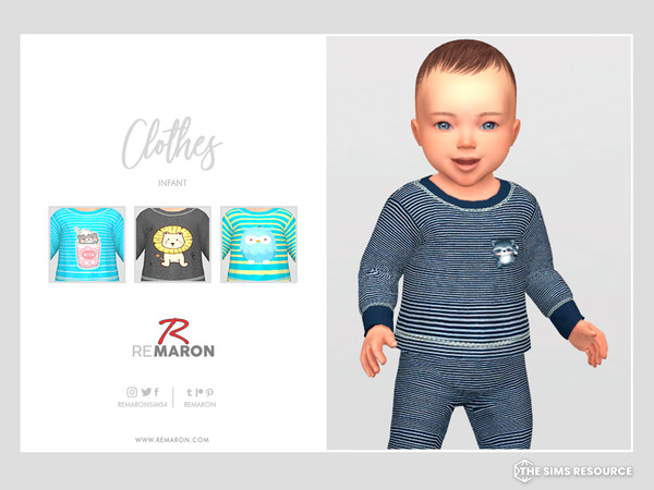 The Sims Resource - Cute Sweater for Infant