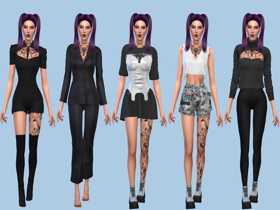The Sims Resource - Lina Morgan - TSR CC Only