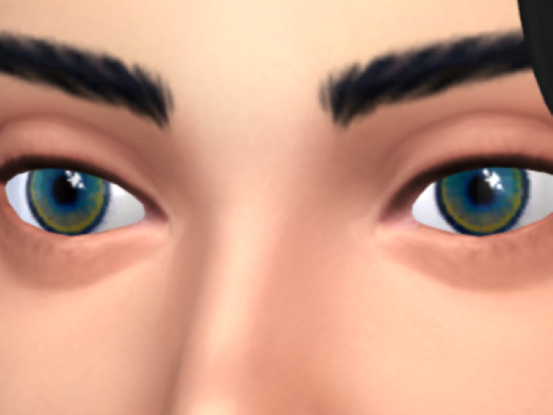 Sims 4 Odd Colors~Default Eyes by dovelove420
