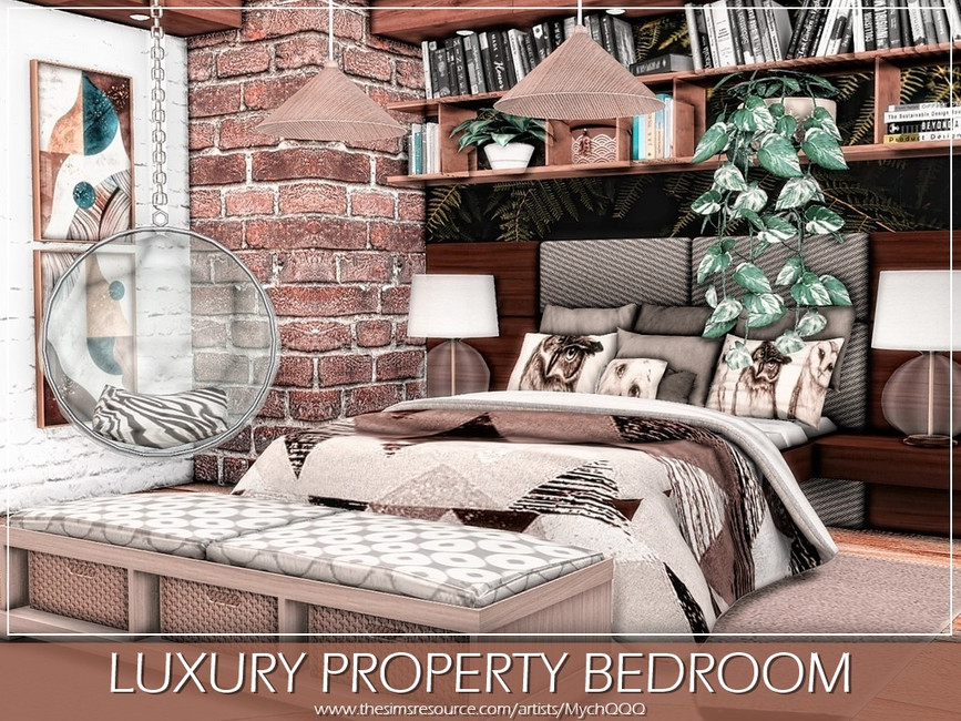 The Sims Resource - Luxury Property Bedroom
