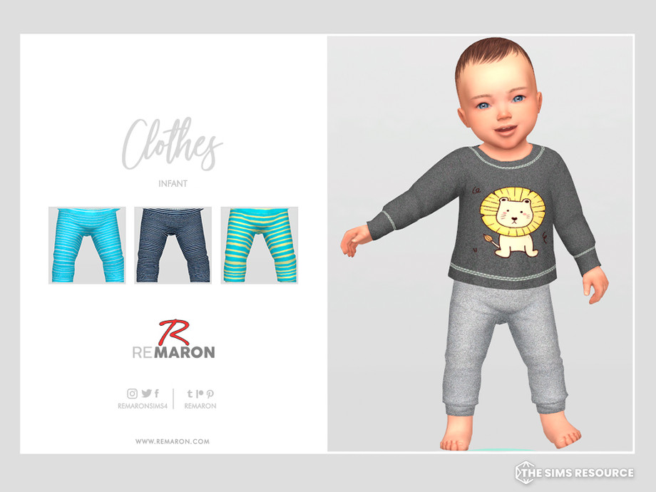 The Sims Resource - Pants for Infant