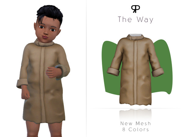 Sims 4 — The Way for Toddler by Praft — Praft - The Way for Toddler - New Mesh (All LODs) - All Texture Maps - HQ