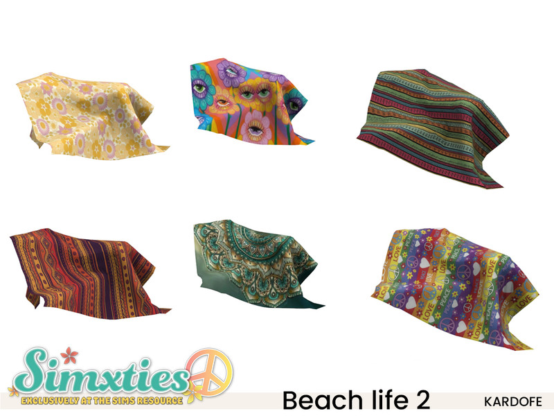 Simxties_kardofe_Beach life 2_Blanket