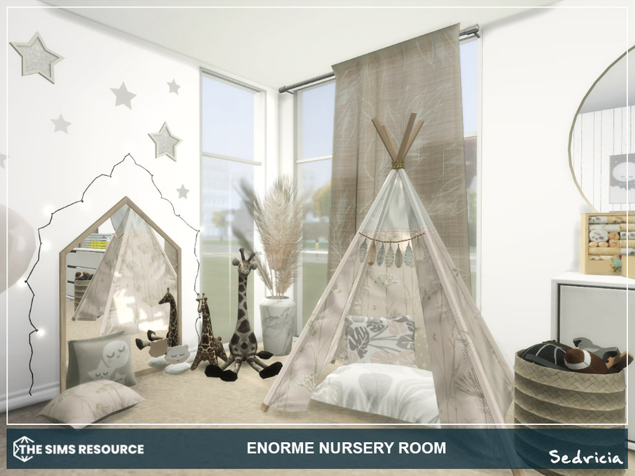 The Sims Resource | Enorme Nursery Room - CC TSR