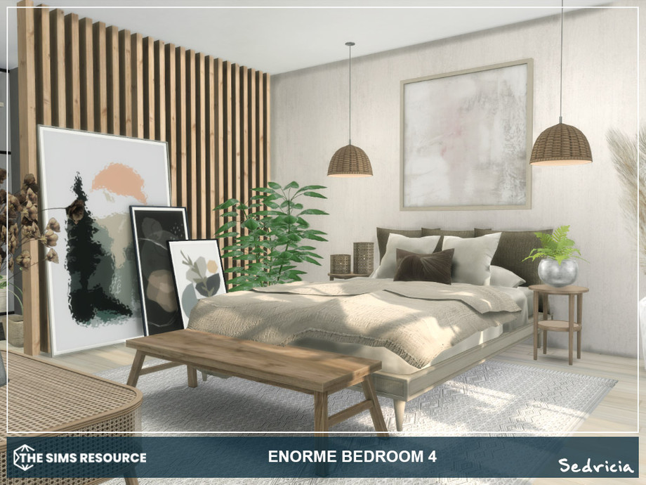 The Sims Resource | Enorme Bedroom 4 - CC TSR
