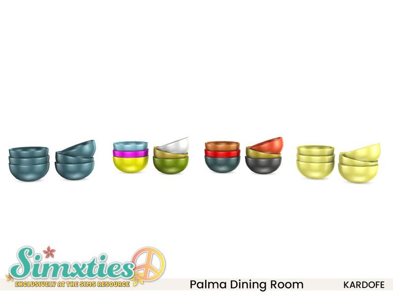 Simxties_kardofe_Palma Dining Room_Bowls