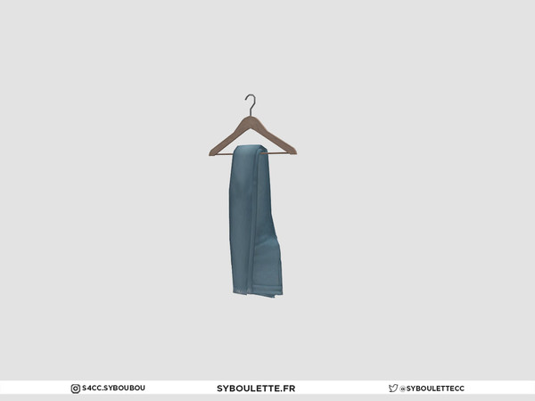 Sims 4 — Nothingtowear - Clothes hanged jean by Syboubou — This is a jean made by Nords that can be hanged to any rack