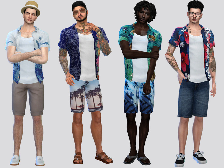 The Sims Resource - Sunwalk Shirt