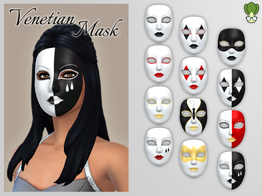 The Sims Resource - Venetian Mask