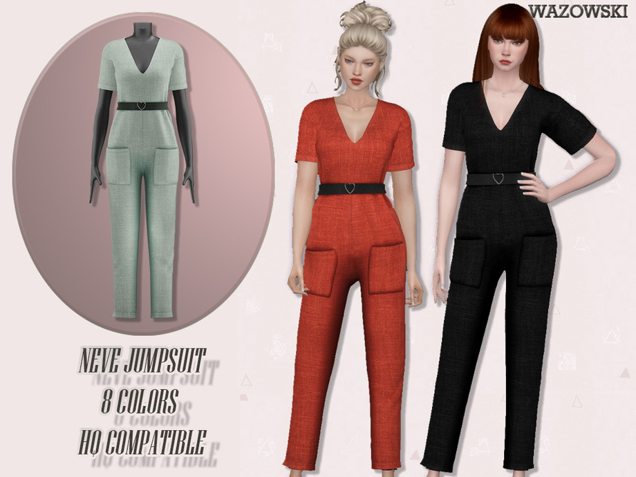 The Sims Resource - Neve Jumpsuit