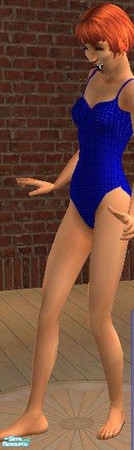 Sims 2 — Miss Conservative - Sporty by MsPixie618 — A recolor of the maxis swimwear for the modest Sims in the community.