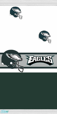 Sims 2 — PT NFL Philadelphia Eagles Wall 1 by Primetime024 — as name implies
