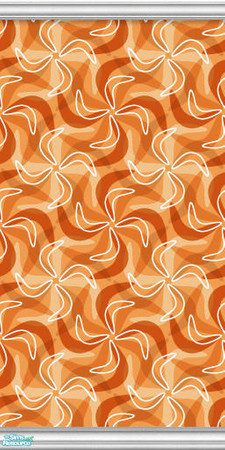 Sims 2 — Studio K BP - Papaya by StudioKhagerks — Part of the Studio K Boomerang Pinwheel Series. 28 colors total. Can be