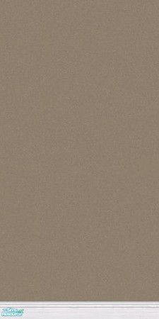 Sims 2 — Basico in "Mocha" by Infatuated — A simple painted wall, with a slight texture to add some demension.