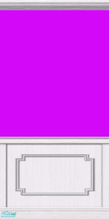 Sims 2 — Plum Paint in White Wood 2 by Shimona70 — Plum paint with white wood trim.