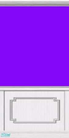 Sims 2 — Violet Paint in White Wood 2 by Shimona70 — Violet paint with white wood trim.