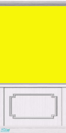Sims 2 — Lemon Paint in White Wood 2 by Shimona70 — Lemon paint with white wood trim.