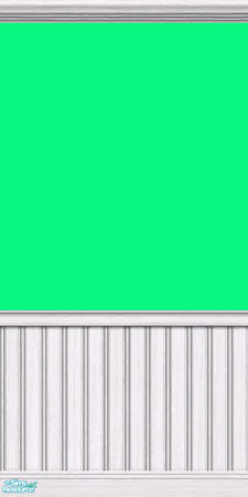 Sims 2 — Sea Green Paint in White Wood by Shimona70 — Sea Green paint with white wood trim.