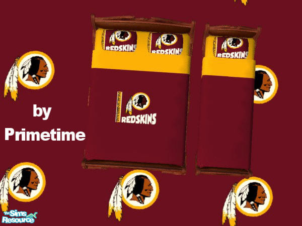 Sims 2 — PT NFL Washington Redskins Bedding by Primetime024 — as name implies