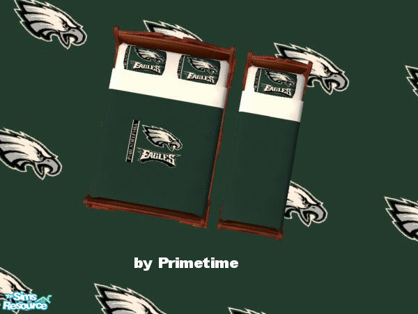 Sims 2 — PT NFL Philadelphia Eagles Bedding by Primetime024 — as name implies