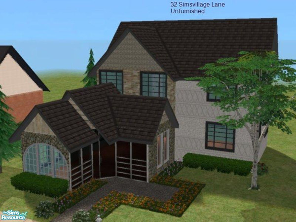 Sims 2 — 32 Simsvillage Lane by treenasims — Unfurnished home suitable for one bedroom,one bath.Spacious floorplan and