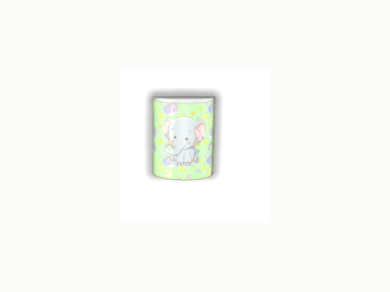 Sims 4 Baby Elephant Wall Light by chicchatter872