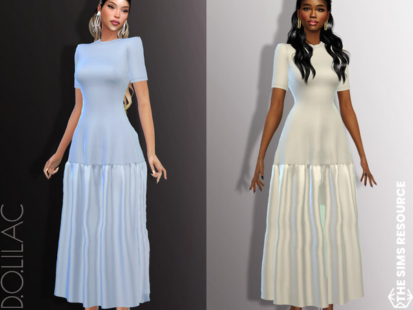 The Sims Resource - Pinstripe Bustier Top DO917