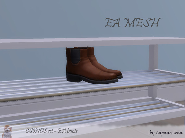 The Sims Resource - CSINOS - EA male boots decoration