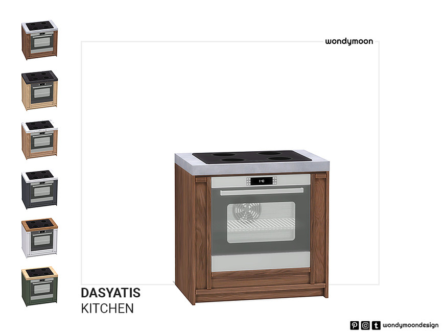 The Sims Resource Dasyatis Stove