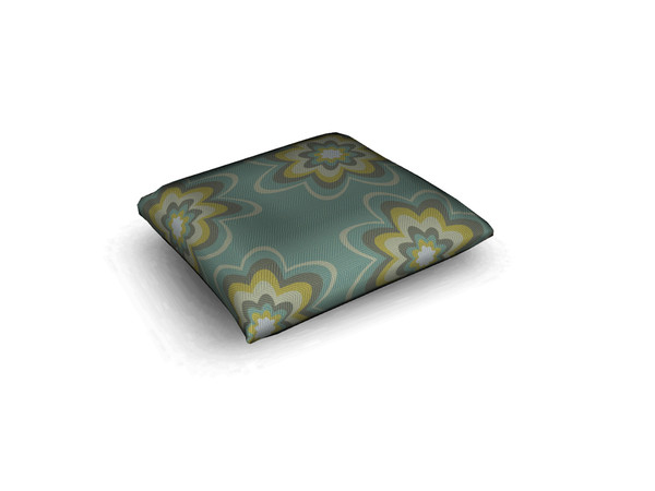 Sims 4 — Donna Living Cushion by Angela — Donna Living Cushion. Decorative fabric cushion for clutter purposes. 
