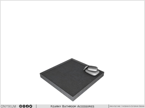 Sims 4 — Kearny Accessory Tray by Onyxium — Onyxium@TSR Design Workshop Bathroom Collection | Belong To The 2023 Year