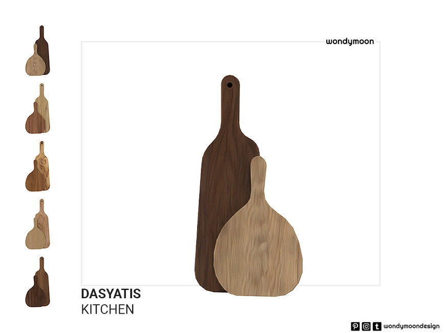 The Sims Resource Dasyatis Cutting Boards