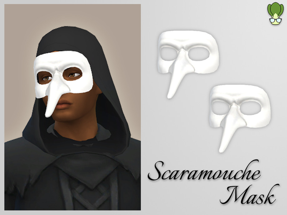 The Sims Resource - Venetian Mask - Scaramouche