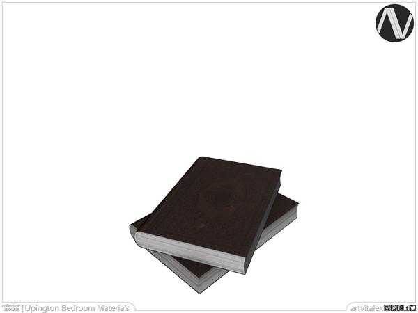 Sims 3 — Upington Books by ArtVitalex — Decoration Collection | All rights reserved | Belong to 2023 ArtVitalex@TSR -