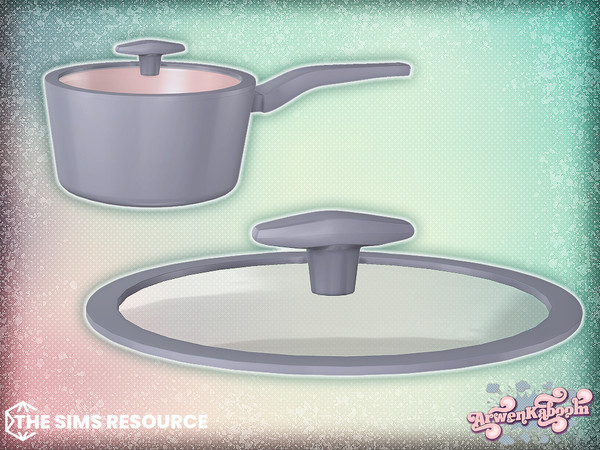 Sims 4 — Culinique - Saucepan 2 Lid by ArwenKaboom — Base game object. Find all items by searching "ArwenK" or