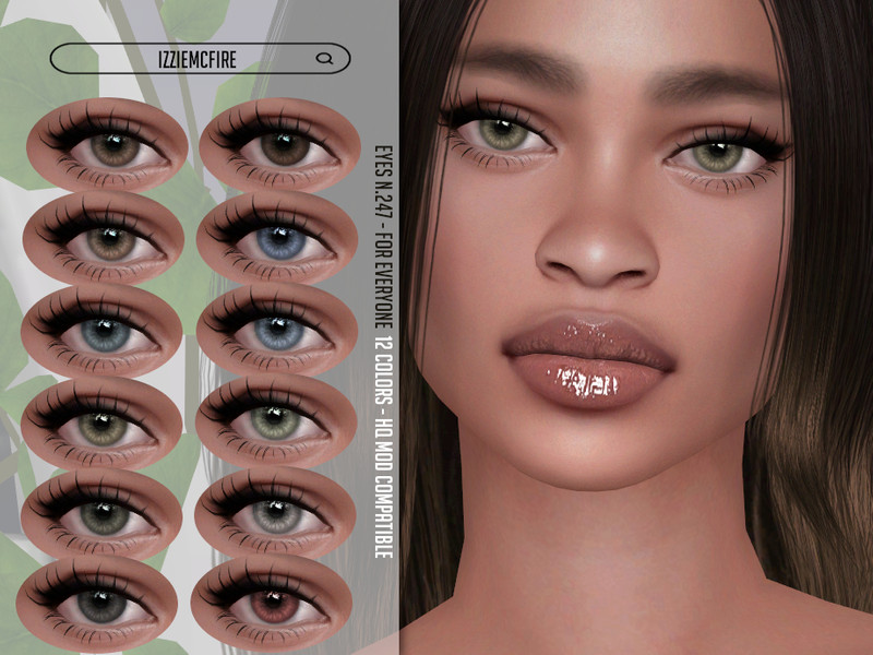Sims 4 IMF Eyes N.247 by IzzieMcFire