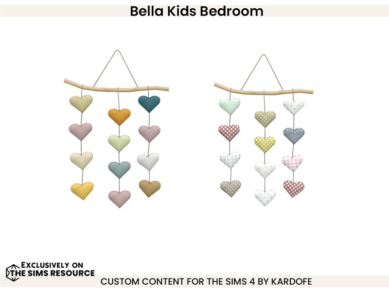 kardofe's Bella Kids Bedroom Wall decoration