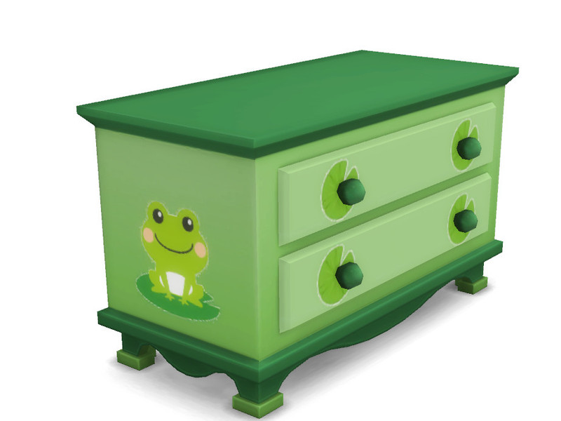 Sims 4 Froggy Dresser by chicchatter872