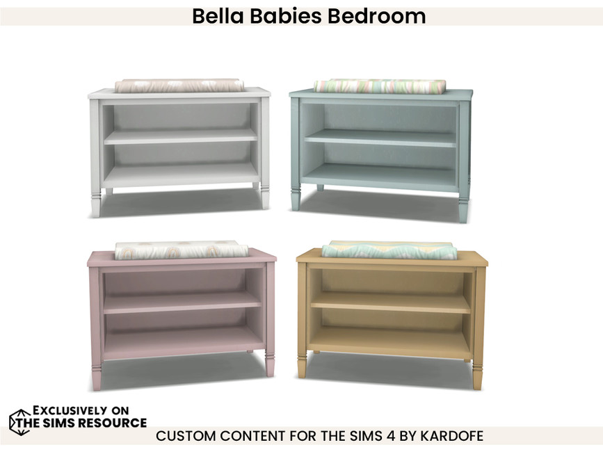 The Sims Resource kardofe_Bella Babies Bedroom_Changing table