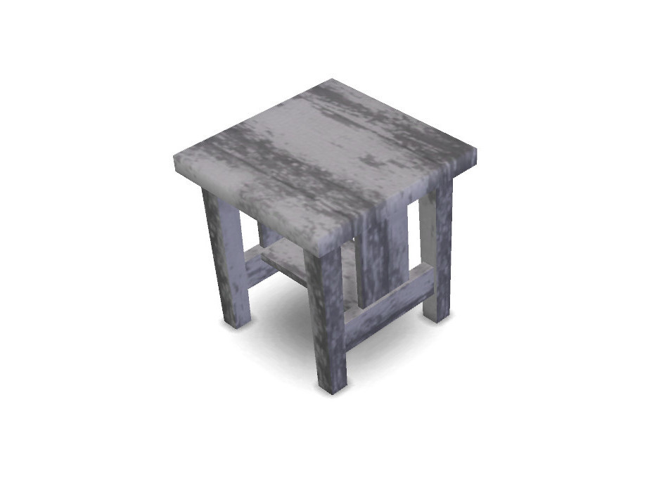 The Sims Resource | Rustic Farm End Table