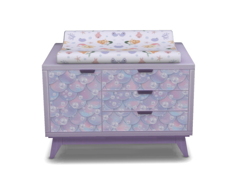 Sims 4 Mermaid Changing Table by chicchatter872