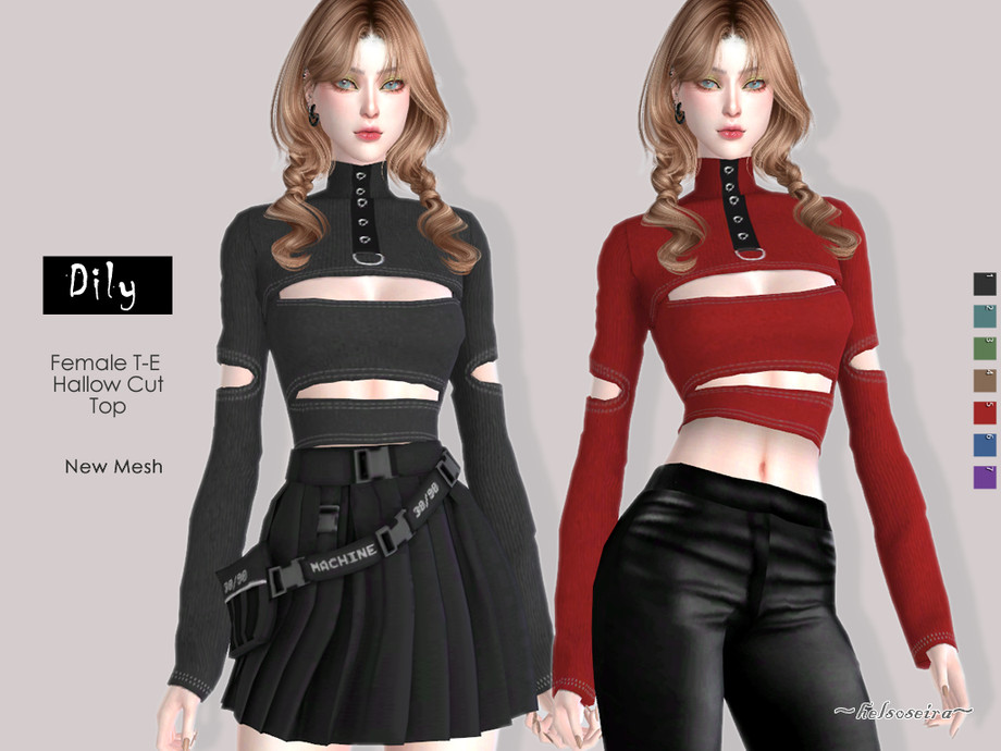 The Sims Resource - DILY - Female Top