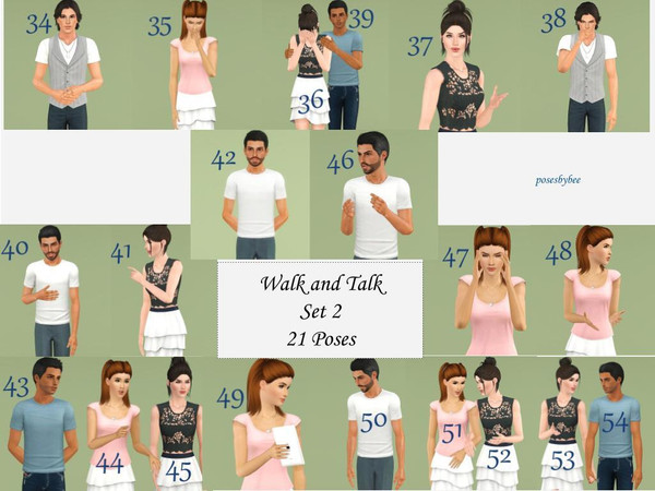 Couple pose pack 02 by error-ed-sims - The Sims 4 Download - SimsFinds.com