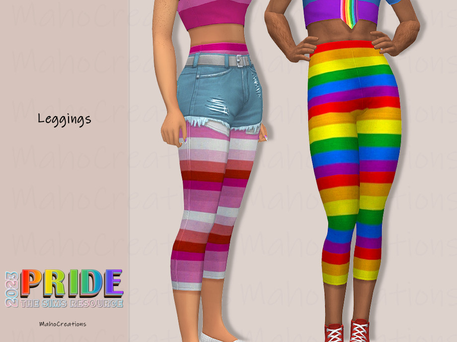 The Sims Resource - Pride 2023 - Leggings