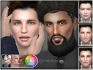 Sims 4 — Skin Eddie by BAkalia — Hello :) Realistic facemask and body for sims 4. Many mixing possibilities. I hope
