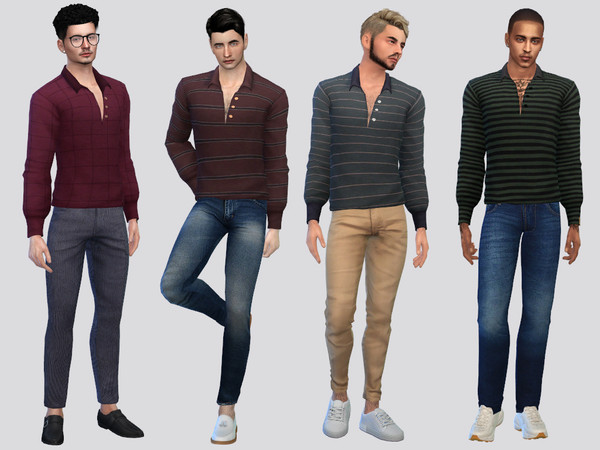 The Sims Resource - Amande Sweatshirt