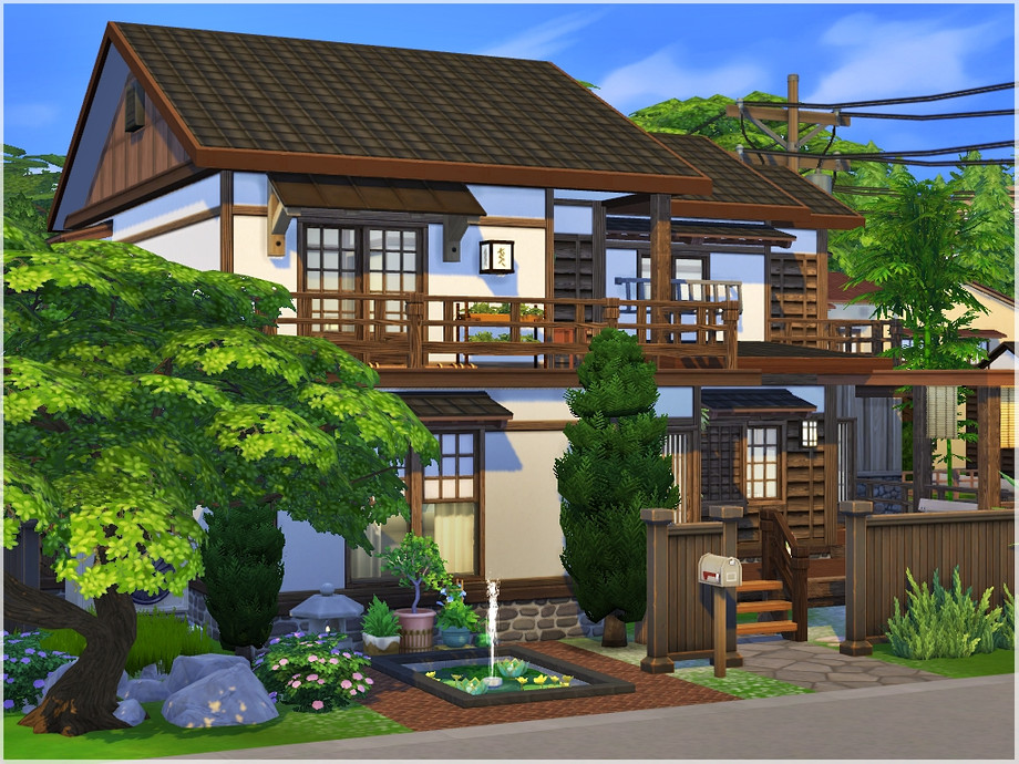 The Sims Resource - Cozy Japanese House